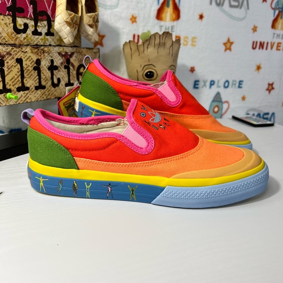 adidas Shoes - Adidas Nizza Slip On Pride!!!